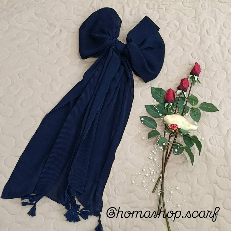 شال پلیسه تیغه ماهی . وارداتی