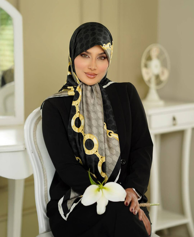 روسری ابریشم توییل (مجلسی)