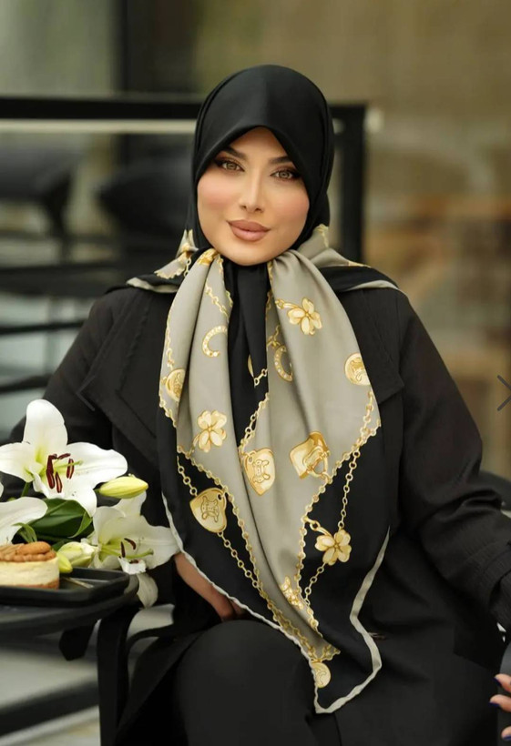 روسری ابریشم توییل {مجلسی}