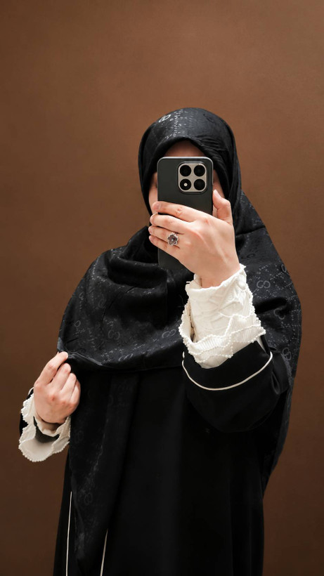 روسری نخ ژاکارد ( zhaoo )