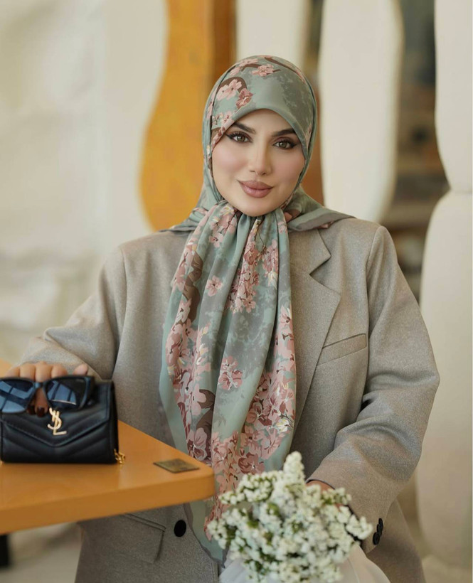 روسری نخ وال ترک